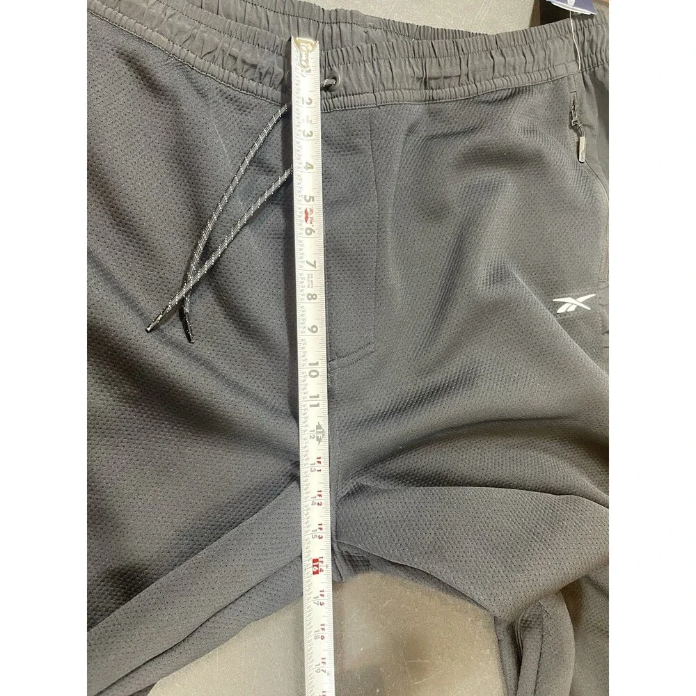 Reebok Men's Workout Ready Track Pants Drawstring Waist Pockets 2XLT NWT